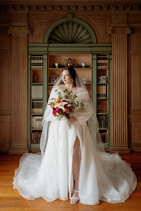 Custom Lace Wedding Dress by Myline in Greensboro, NC